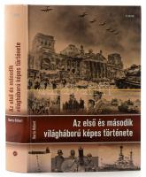 Barta Róbert: Az első és második világháború képes története. é.n., Tóth Könyvkereskedés, kartonált papírkötés, jó állapotban. Gazdag képanyaggal illusztrált.