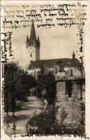 Eperjes, Presov; Park, templom / park, church