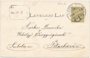 1904 Eperjes, Presov; Eperjes a XVII. század derekán, Gróf Antonio Caraffa, itáliai zsoldosvezér és ...