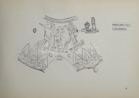 Csontkarcolatok, porszaruk rajzai. Illusztrálta Ughi István és Kovács Dénes. (Dedikált.)
Csíkszered...