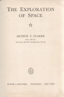 Clarke, Arthur C[harles]: 
The Exploration of Space.
New York, (1951). Harper & Brothers (Temp...