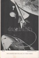 Clarke, Arthur C[harles]: 
The Exploration of Space.
New York, (1951). Harper & Brothers (Temp...