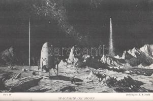 Clarke, Arthur C[harles]: 
The Exploration of Space.
New York, (1951). Harper & Brothers (Temp...