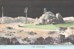 Clarke, Arthur C[harles]: 
The Exploration of Space.
New York, (1951). Harper & Brothers (Temp...