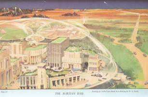 Clarke, Arthur C[harles]: 
The Exploration of Space.
New York, (1951). Harper & Brothers (Temp...