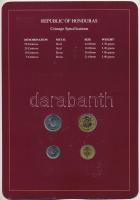 Honduras 1989-1991. 5c-50c (4xklf), "Coin Sets of All Nations" forgalmi szett felbélyegzet...