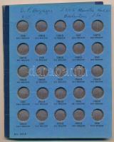 "Roosevelt Dime collection starting 1946", Whitman Publishing Company érmeberakó album has...