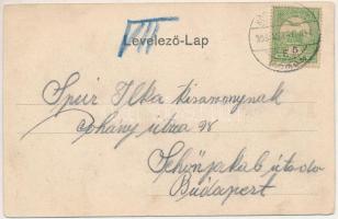 1908 Körmöcbánya, Kremnitz, Kremnica; vasútállomás, gőzmozdony, vonat. Kiadja Ritter Lipót / Bahnhof...