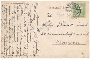 1910 Bukova, Bucova (Banat); Fogaskerekű vasútállomás, Fogas pálya, gőzmozdony, vonat / cogwheel rai...