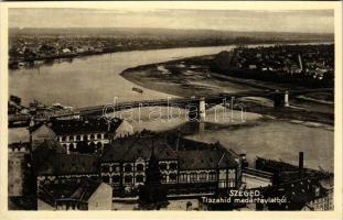 Szeged, Tiszahíd madártávlatból