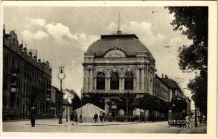 Szeged, Kass szálló, villamos