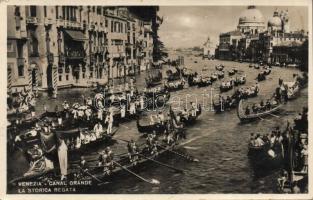 Venice, Venezia; Canal Grande, La Storica regatta
