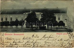 1901 Rozsnyó, Roznava; Püspöki palota / bishop's palace (fl)