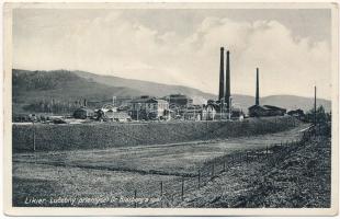 1937 Nyustya-Likér, Hnústa-Likier; Lucebny priemysel Dr. Blasberg a spol / vegyészeti gyár / chemical facctory (EK)