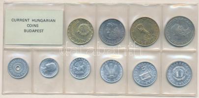 1983. 2f-20Ft (10xklf) érmés forgalmi sor fóliatokban T:UNC Adamo FO16