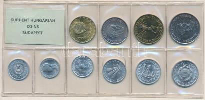 1988. 2f-20Ft (10xklf) érmés forgalmi sor fóliatokban T:UNC Adamo FO21