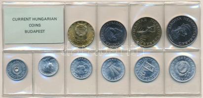 1987. 2f-20Ft (10xklf) érmés forgalmi sor fóliatokban T:UNC Adamo FO20