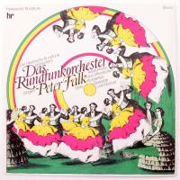 Peter Falk: Das Rundfunkorchester. Ausschnitte aus öffentlichen Konzerten: Oper, Operette und Musical. LP Vinyl é.n. Hessischer Rundfunk. VG+