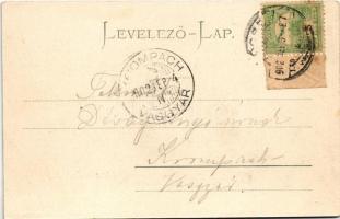 1902 Lőcse, Levoca; látkép. Pátz és Társa kiadása / general view