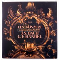 J. S. Bach & G. F. Händel: Festkonzert Europäisches Jahr der Musik 1985. LP Vinyl 2x 1985 ZDF. VG+