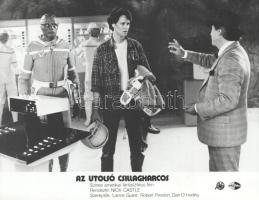 cca 1989 előtt készült ,,Az utolsó csillagharcos" című amerikai fantasztikus film jelenetei és ...