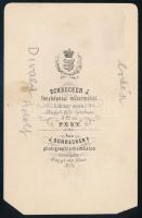 1865 Divald Adolf (1828-1891) erdőmérnök, a magyarországi erdészet tudományos közéletének úttörője, ...