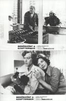 cca 1989 előtt készült ,,Beköszönt a szeptember" című szovjet film jelenetei és szereplői, 7 db...