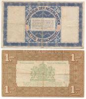 Hollandia 1938. 1G "Zilverbonnen (Ezüstértékű bankjegyek)" + 1938. 2,50G "Zilverbonne...