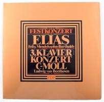 Festkonzert Elias. Felix Mendelssohn-Bartholdy, Ludwig van Beethoven: 3. Klavier Konzert c-moll LP Vinyl 2x 1983 ZDF. VG+