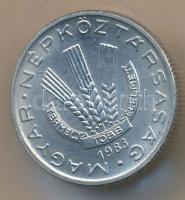 1983. 20f Al + 5Ft Ni + 10Ft Ni "FAO" sor, eredeti műbőr tokban, tanúsítvánnyal T:UNC Adam...