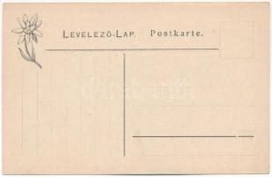 Felka, Velká (Poprád, Magas-Tátra, Vysoké Tatry); Krompecher turistaszállója, a sétány, a templom és...