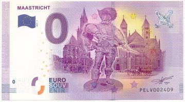 Hollandia 2017. 0E szuvenír bankjegy "Maastricht" T:UNC Netherlands 2017. 0 Euro souvenir banknote "Maastricht" C:UNC