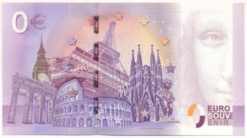 Hollandia 2017. 0E szuvenír bankjegy "Maastricht" T:UNC Netherlands 2017. 0 Euro souvenir ...