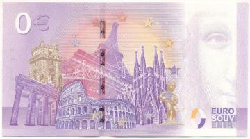 Hollandia 2020. 0E szuvenír bankjegy "Monarchs of the Netherlands - Prinses van Oranje Catharin...