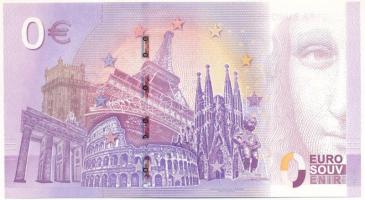 Hollandia 2020. 0E szuvenír bankjegy "UEFA Euro 2020" T:UNC 
Netherlands 2020. 0 Euro sou...