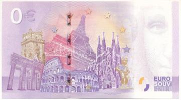 Hollandia 2022. 0E szuvenír bankjegy "20 Years of the Euro" T:UNC 
Netherlands 2022. 0 Eu...