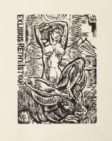 Varga Mátyás (1910-2002) és Varga Mátyás András: 75 db ex libris és kisgrafika. Klf. technikák, papí...