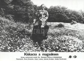 cca 1989 előtt készült ,,Kiskacsa a magaslesen" című szovjet film jelenetei és szereplői, 7 db ...