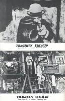 cca 1989 előtt készült ,,Tragikus vakáció" című román film jelenetei és szereplői, 5 db produkc...