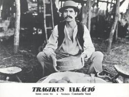 cca 1989 előtt készült ,,Tragikus vakáció" című román film jelenetei és szereplői, 5 db produkc...