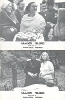 cca 1989 előtt készült ,,Hajadon feleség" című szovjet film jelenetei és szereplői, 6 db produk...