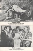 cca 1989 előtt készült ,,Kisapák és nagyapák" című szovjet film jelenetei és szereplői, 10 db p...