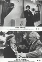 cca 1989 előtt készült ,,Zűrös hétvége" című szovjet film jelenetei és szereplői, 7 db vintage ...