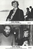 cca 1989 előtt készült ,,Zűrös hétvége" című szovjet film jelenetei és szereplői, 7 db vintage ...