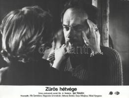 cca 1989 előtt készült ,,Zűrös hétvége" című szovjet film jelenetei és szereplői, 7 db vintage ...