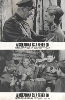 cca 1989 előtt készült ,,A kiskatona és a fehér ló" című szovjet film jelenetei és szereplői, 1...