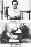 cca 1989 előtt készült ,,Kéz kezet mos" című szovjet film jelenetei és szereplői, 17 db vintage...