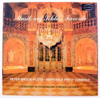 Musik auf Schloss Favorite. Peter Brock, Berthold Fritz LP Vinyl é. n. Connaisseur. VG+