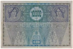 Ausztria 1918. 10.000K vízszintes "DEUTSCHÖSTERREICH" felülbélyegzéssel T:F
Austria 1918....
