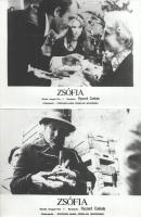 cca 1989 előtt készült ,,Zsófia" című lengyel film jelenetei és szereplői, 10 db vintage produk...